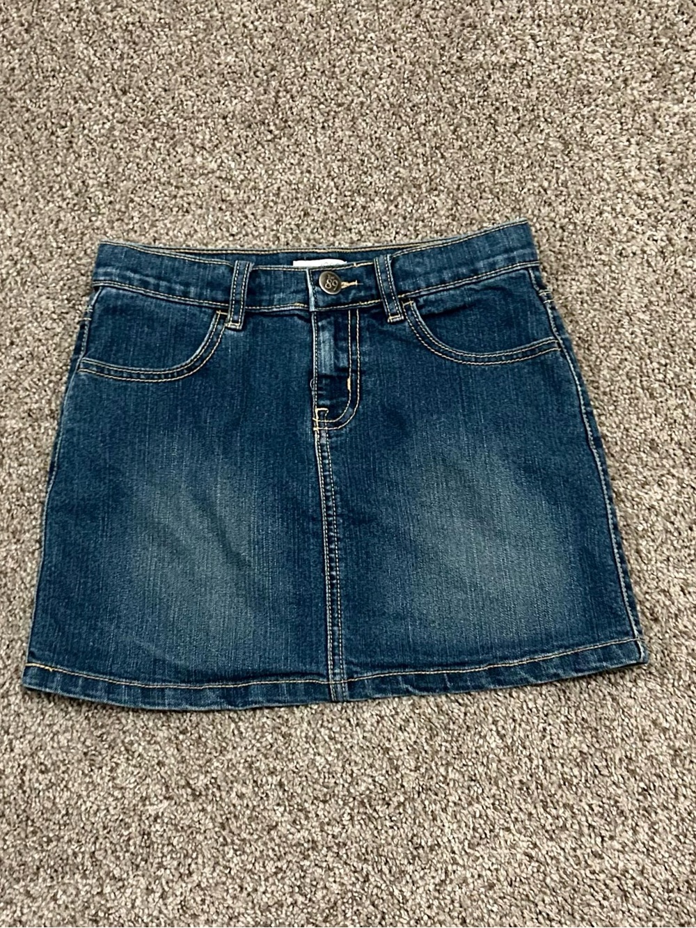 The Children's Place Classic Denim Mini Skirt